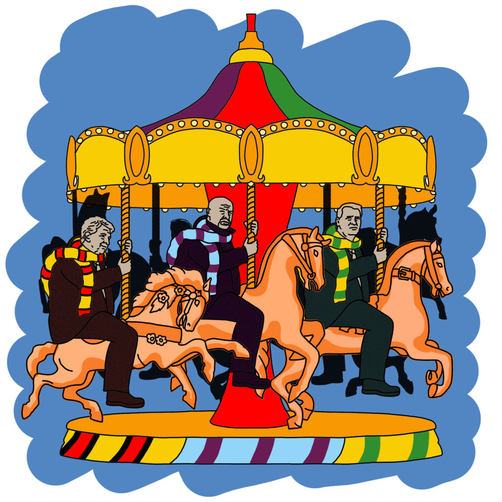 Merry-Go-Round of football managers