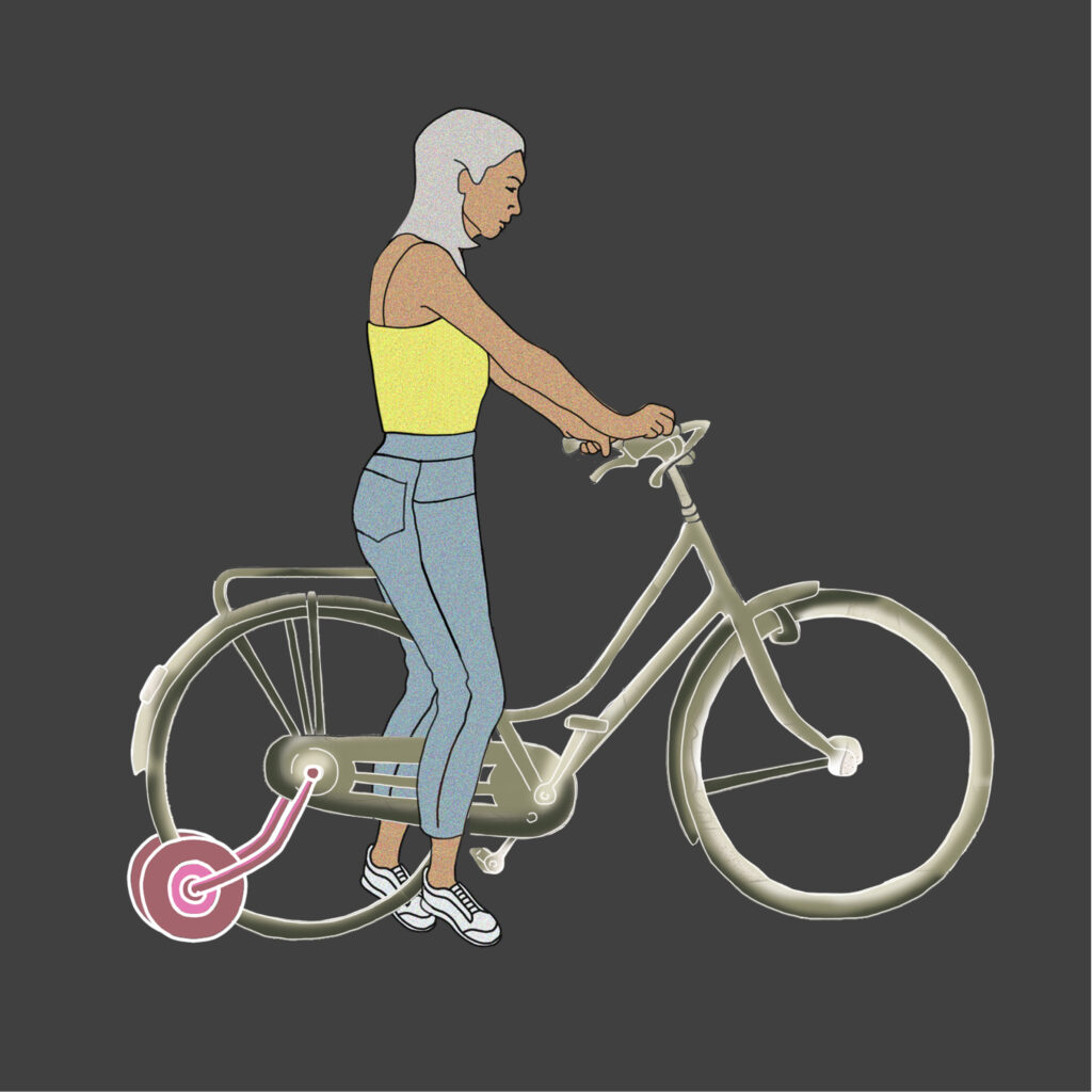 Notes on Grief: Stabilisers illustrated by Claire Huntley